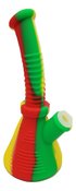 8 inch bent silicone beaker water pipe - Mash Up