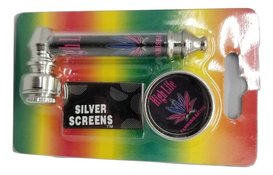 High Life Mini Pipe Grinder Filter Set