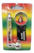 One Love Mini Pipe Grinder Filter Set