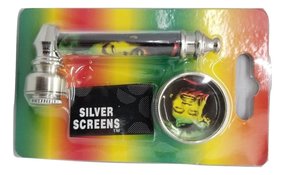 Smiling Bob Mini Pipe Grinder Filter Set